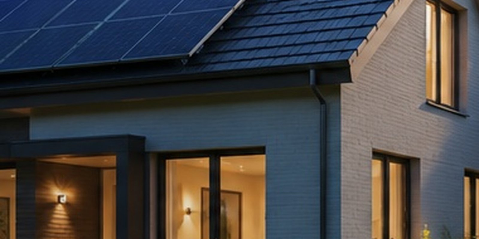 Modern home solar